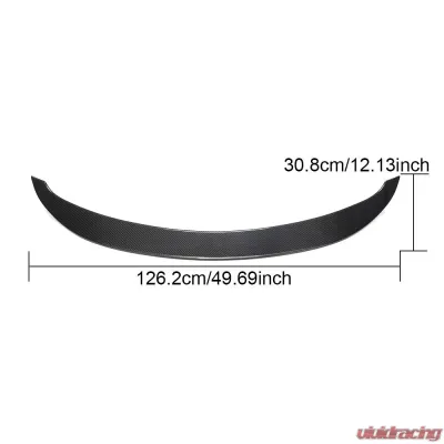 VR Aero Carbon Fiber Rear Trunk Spoiler Mercedes SLS AMG C197 2010-2014 - VR-C197SLSAMG-611