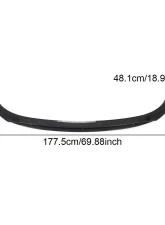 VR Aero Carbon Fiber Front Lip Spoiler Mercedes C Class W205 C205 A205 C43 AMG 2019-2021                                     - VR-C205W205A205-608 - Image 6