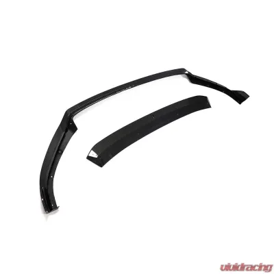 VR Aero Carbon Fiber Front Lip Spoiler V1 Volkswagen Golf MK7.5 R R-line 2017-2019 - VR-GOLF75RLINE-601