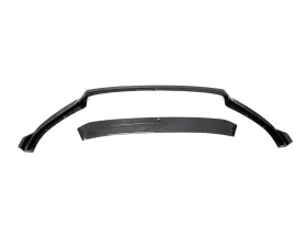 VR Aero Carbon Fiber Front Lip Spoiler V1 Volkswagen Golf MK7.5 R R-line 2017-2019