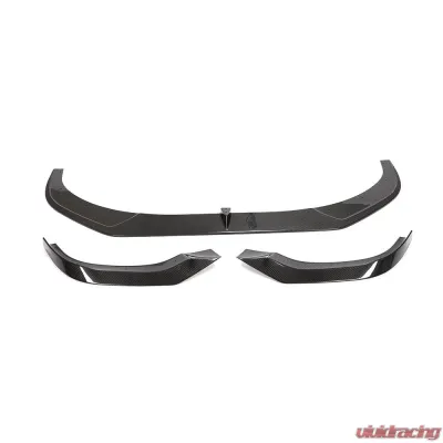 VR Aero Carbon Fiber Front Lip Spoiler BMW G14 | G15 | G16 M-Sport Bumper 2018-2020 - VR-G14G15G16M-600