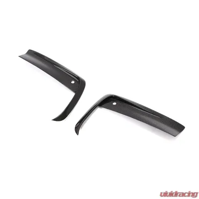 VR Aero Carbon Fiber Fog Light Cover Splitter Canard BMW G14 | G15 | G16 M-Sport 2019-2020 - VR-G14G15G16-FOGC