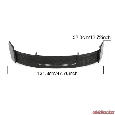 VR Aero Carbon Fiber Rear Roof Spoiler BMW F40 118i M Sport M135i Hatchback 4-Door 2020-2022 - VR-F40-611