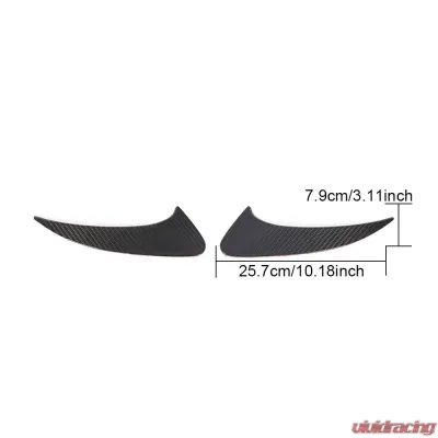 VR Aero Carbon Fiber Rear Bumper Canards Mercedes CLA250 | CLA35 AMG C118 Sedan 2020-2021 - VR-CLA-601