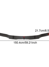 VR Aero Carbon Fiber Rear Under Diffuser Panel Mercedes E-Class W213 | E300 | E350 | E450 4-Door 2020-2021                                     - VR-E300E350E450-610 - Image 7