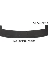 VR Aero Carbon Fiber Rear Roof Spoiler BMW X7 | xDrive40i | xDrive50i M Sport G07 2019-2021                                     - VR-X7M-611 - Image 8