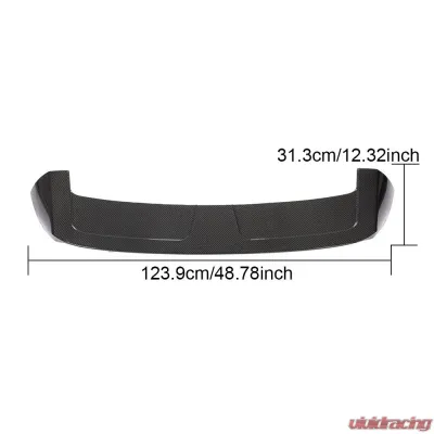 VR Aero Carbon Fiber Rear Roof Spoiler BMW X7 | xDrive40i | xDrive50i M Sport G07 2019-2021 - VR-X7M-611