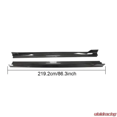 VR Aero Carbon Fiber Side Skirts BMW X7 M-Sport G07 2019-2021 - VR-X7M-630