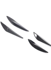 VR Aero Carbon Fiber Front Bumper Canards V5 BMW M3 G80 | M4 G82 G83 2021-2024                                     - VR-M3M4-618 - Image 4