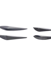 VR Aero Carbon Fiber Front Bumper Canards V5 BMW M3 G80 | M4 G82 G83 2021-2024                                     - VR-M3M4-618 - Image 7