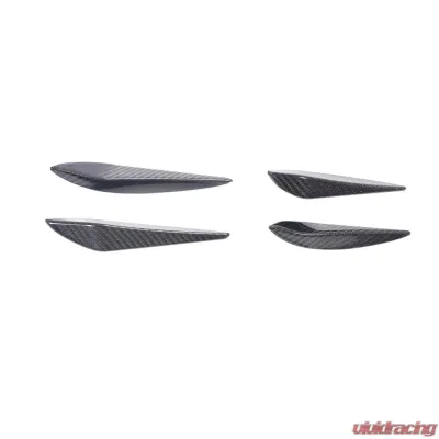 VR Aero Carbon Fiber Front Bumper Canards V5 BMW M3 G80 | M4 G82 G83 2021-2024 - VR-M3M4-618