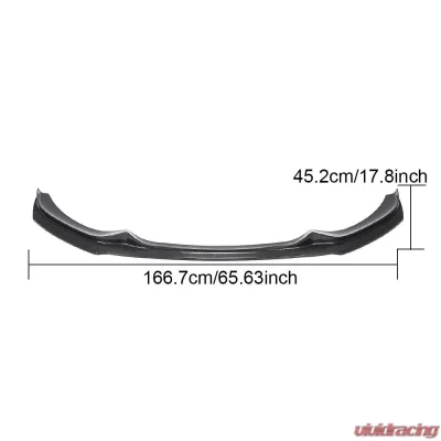 VR Aero Carbon Fiber Front Lip Spoiler BMW F20 M-Sport 2015-2018 - VR-F20-600