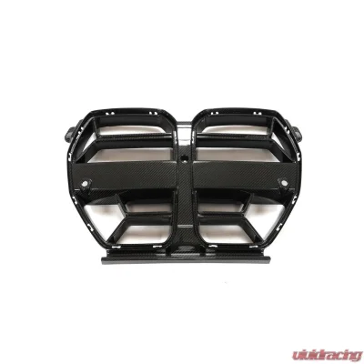 VR Aero Carbon Fiber Front Kidney Grill w/o Sensor BMW M3 G80 | M4 G82 G83 2021-2024 - VR-M3M4-GRILL-1