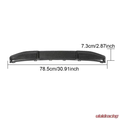 VR Aero Carbon Fiber Rear Diffuser BMW 4 Series G22 | G23 M-Sport 2021-2022 - VR-G22-G23M-610