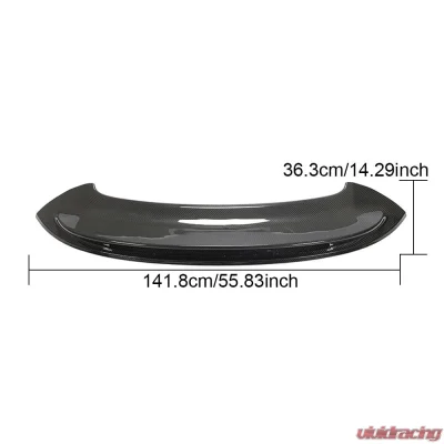 VR Aero Carbon Fiber Rear Spoiler Porsche 992 Carrera 4 S 4S Targa 4S 2019-2022 - VR-9119924S-668