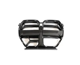 VR Aero Carbon Fiber Front Kidney Grill w/Sensor BMW M3 G80 | M4 G82 G83 2021-2024