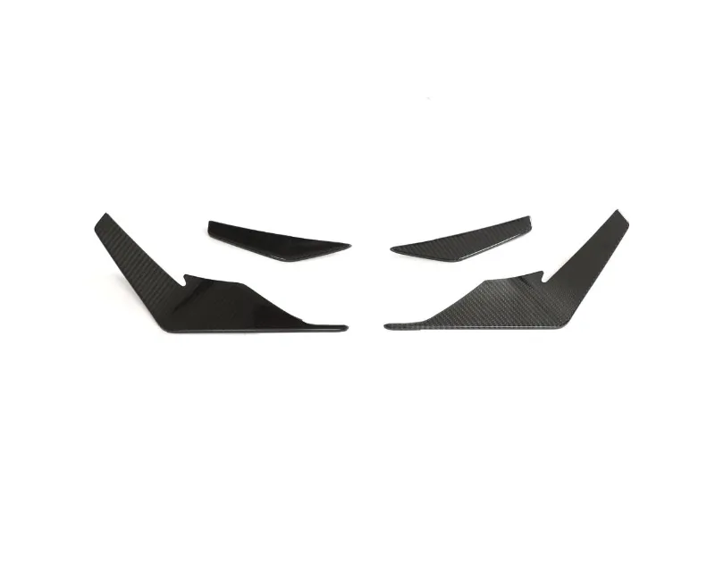 VR Aero Carbon Fiber Front Bumper Canards Audi R8 V10 2023+ - VR-R8V10-604