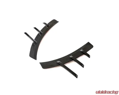 VR Aero Carbon Fiber Rear Fender Arch Trim V1 BMW M2 G87 - VR-G87M2-DCF-613R