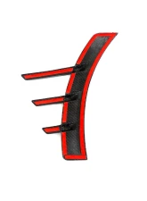 VR Aero Carbon Fiber Rear Fender Arch Trim V1 BMW M2 G87                                     - VR-G87M2-DCF-613R - Image 10