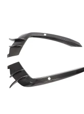 VR Aero Carbon Fiber Front Bumper Canards Audi A6 | S6 Quattro S-line 2015-2018                                     - VR-A6-600 - Image 5