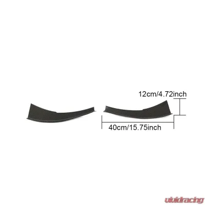 VR Aero Carbon Fiber Front Canards BMW 3 Series E90 | E92 | E93 | M3 - VR-E90E92E93M3-603