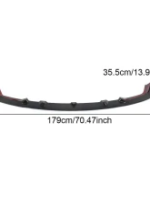 VR Aero Carbon Fiber Front Bumper Lip Spoiler V5 BMW 2 Series | M2 F87 Competition                                     - VR-F87M2-603 - Image 12