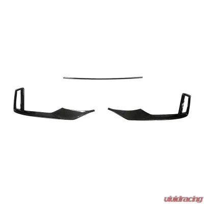 VR Aero Carbon Fiber Front Lip Spoiler V2 Audi RS3 Sedan 2017-2019 - VR-RS3-650
