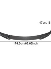 VR Aero Carbon Fiber Front Lip Spoiler V2 BMW 3 Series G20 M Sport Sedan  2019-2021                                     - VR-G20-601 - Image 7