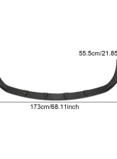 VR Aero Carbon Fiber Front Lip Spoiler BMW 6 Series F06 | F12 | F13 2010-2014                                     - VR-F12F13-600 - Image 7