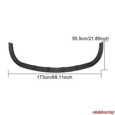 VR Aero Carbon Fiber Front Lip Spoiler BMW 6 Series F06 | F12 | F13 2010-2014 - VR-F12F13-600