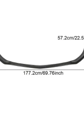 VR Aero Carbon Fiber Front Lip Spoiler Mercedes A200 | A220 | A250 A Class W177 | V177 2019-2020                                     - VR-W177-600 - Image 7