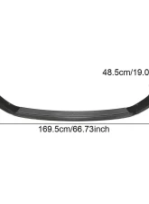 VR Aero Carbon Fiber Front Lip Spoiler Volkswagen Polo GTI                                     - VR-POLO-600 - Image 6