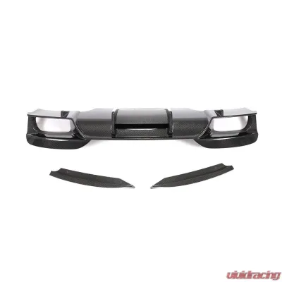 VR Aero Carbon Fiber Rear Diffuser BMW M6 F06 | F12 | F13 2013-2018 - VR-M6-610
