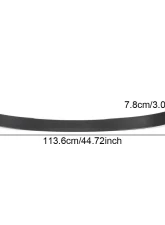 VR Aero Carbon Fiber Rear Roof Spoiler BMW M6 F06 Gran Coupe 2013-2019                                     - VR-M6-611 - Image 7