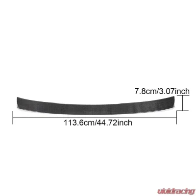 VR Aero Carbon Fiber Rear Roof Spoiler BMW M6 F06 Gran Coupe 2013-2019 - VR-M6-611