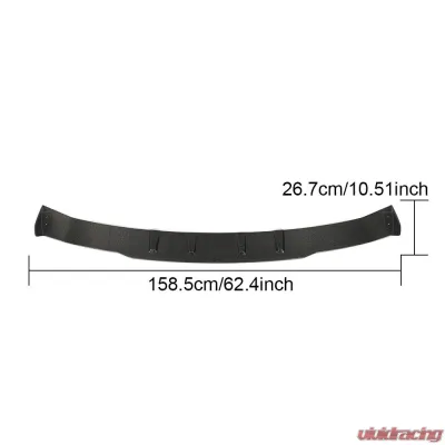 VR Aero Carbon Fiber Rear Under Diffuser Panel Mercedes GLC43 AMG C253 2020-2021 - VR-GLC43AMG-610