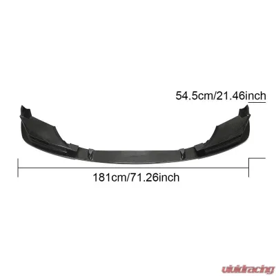 VR Aero Carbon Fiber Front Lip Spoiler BMW M5 F90 2021-2024 - VR-M5-602