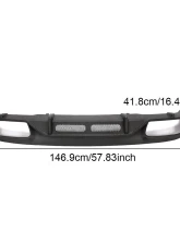VR Aero Carbon Fiber Rear Diffuser Mercedes C Class C63 AMG S 2 Door 2015-2021                                     - VR-C63-610 - Image 10
