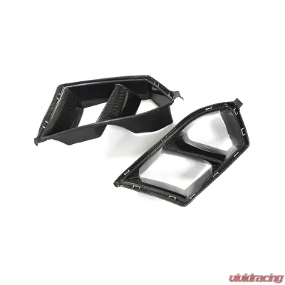 VR Aero Carbon Fiber Front Bumper Vents BMW M4 G82 2021-2024 - VR-M4-650