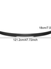 VR Aero Carbon Fiber Rear Trunk Spoiler V1 BMW M4 G82 | 4 Series G22 Coupe 2021-2023                                     - VR-M4G22G82-611 - Image 7