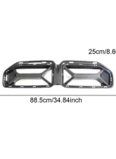VR Aero Carbon Fiber Pre-Preg Front Grill BMW M2 G87                                     - VR-G87M2-DCF-GRILL-JC - Image 10