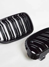 VR Aero Carbon Fiber Front Grill Glossy BMW F87 M2 | F22 | 228i | 235i 2014-2015                                     - VR-M2F22-GRILL - Image 4