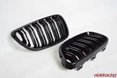 VR Aero Carbon Fiber Front Grill Glossy BMW F87 M2 | F22 | 228i | 235i 2014-2015 - VR-M2F22-GRILL