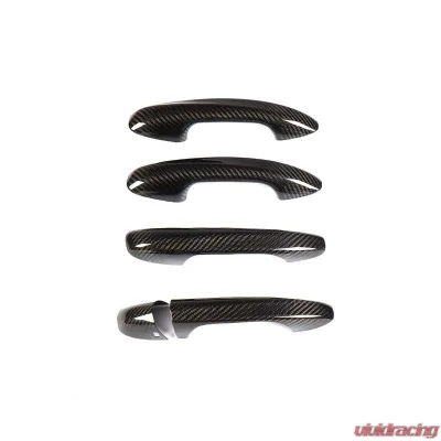 VR Aero Carbon Fiber Door Handle Cover Trim RHD Mercedes C | E | CLA 2008-2014 - VR-W204CLA-HANC-1