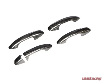 VR Aero Carbon Fiber Door Handle Cover Trim RHD Mercedes C | E | CLA 2008-2014 - VR-W204CLA-HANC-1