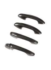 VR Aero Carbon Fiber Door Handle Cover Trim RHD Mercedes C | E | CLA 2008-2014                                     - VR-W204CLA-HANC-1 - Image 3