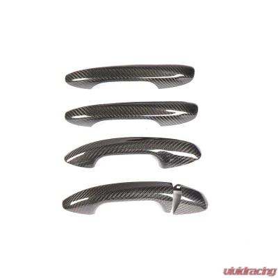 VR Aero Carbon Fiber Door Handle Cover Trim RHD Mercedes C | E | CLA 2008-2014 - VR-W204CLA-HANC-1