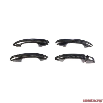 VR Aero Carbon Fiber Door Handle Cover Trim RHD Mercedes C | E | CLA 2008-2014 - VR-W204CLA-HANC-1