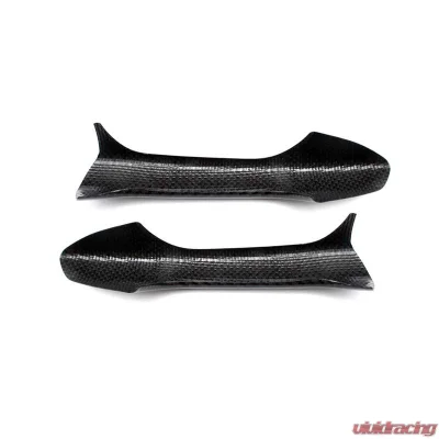 VR Aero Carbon Fiber Door Handle Cover Trim RHD For Mercedes C | E | CLA 2008-2014 - VR-W204CLA-HANC-2