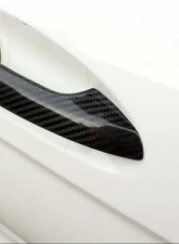 VR Aero Carbon Fiber Door Handle Cover Trim RHD For Mercedes C | E | CLA 2008-2014                                     - VR-W204CLA-HANC-2 - Image 9